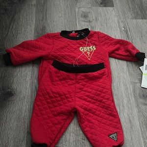 Guess two piece sweat suit